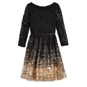 US Angel’s Girls Ombre Lace Dress Big Kid new with tag size 14.